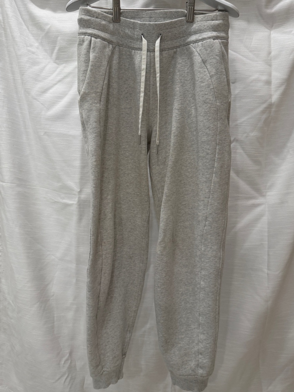 lululemon athletica Light Gray Drawstring Joggers